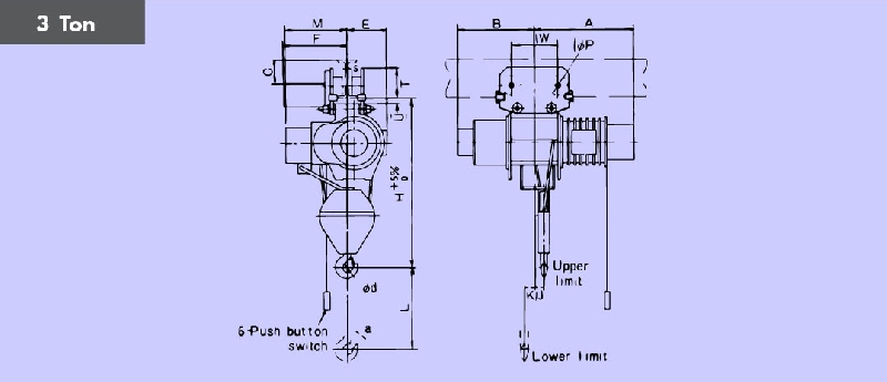 Jual Hitachi Hoist Murah, Jual Electric Chain Hoist, Jual Wire Rope Hoist